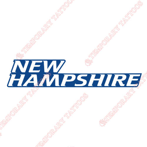 New Hampshire Wildcats Customize Temporary Tattoos Stickers NO.5414